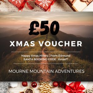 Mourne Mountain Adventures £50 XMAS Gift Voucher