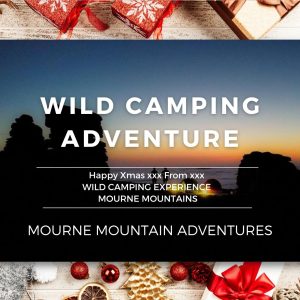 Mourne Mountain Adventures Wild Camping XMAS Gift Voucher