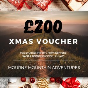 Mourne Mountain Adventures £200 XMAS Gift Voucher