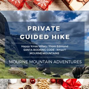 Mourne Mountain Adventures Private Guided Hike XMAS Gift Voucher